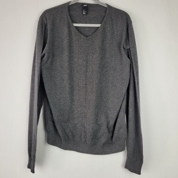 H&M Other - H&M Men's 100% Cotton V-Neck Pullover Sweater L
